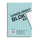 Blok A5 kancelářský BOBO děrovaný čtverečkovaný 50 listů