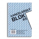 Blok A5 kancelářský BOBO děrovaný čistý 50 listů