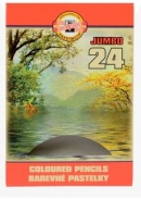 Pastelky Koh-i-noor Jumbo 3374/24 Omega silné