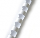 Hřeben pro kroužkovou vazbu 14 mm bílý / 100 ks