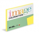Kancelářský papír Coloraction A4 80 g žlutá střední/100 listů
