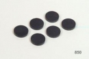 Ron magnety černé 850 průměr 16 mm / 12 kusů