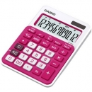 Kalkulačka Casio MS 20 NC/RD růžová stolní / 12 míst.