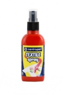 Barva na textil 1139 Centropen sprej 110 ml červená