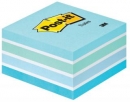 Blok samolepicí Post-it 76 x 76 mm odstíny modré